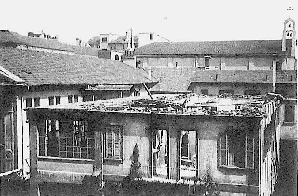 13 Agosto 1943 Le macerie del Pensionato