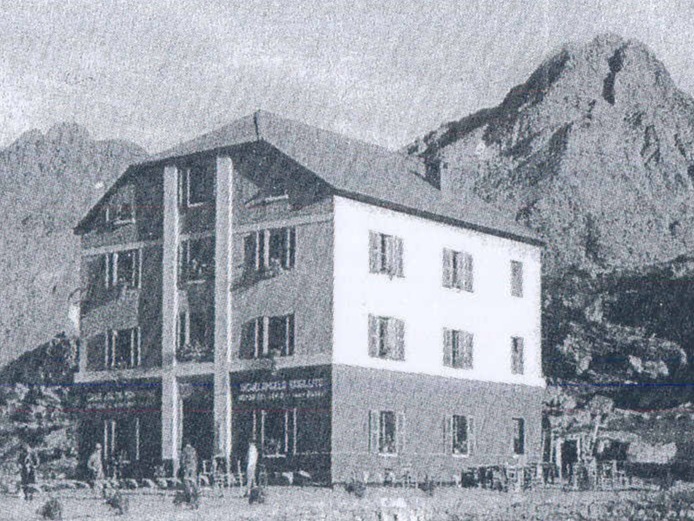 passo Gavia, la casa inaugurazione del 1958