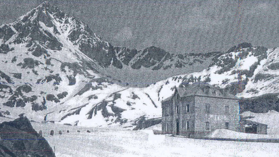 passo del Gavia la casa, settembre 1948