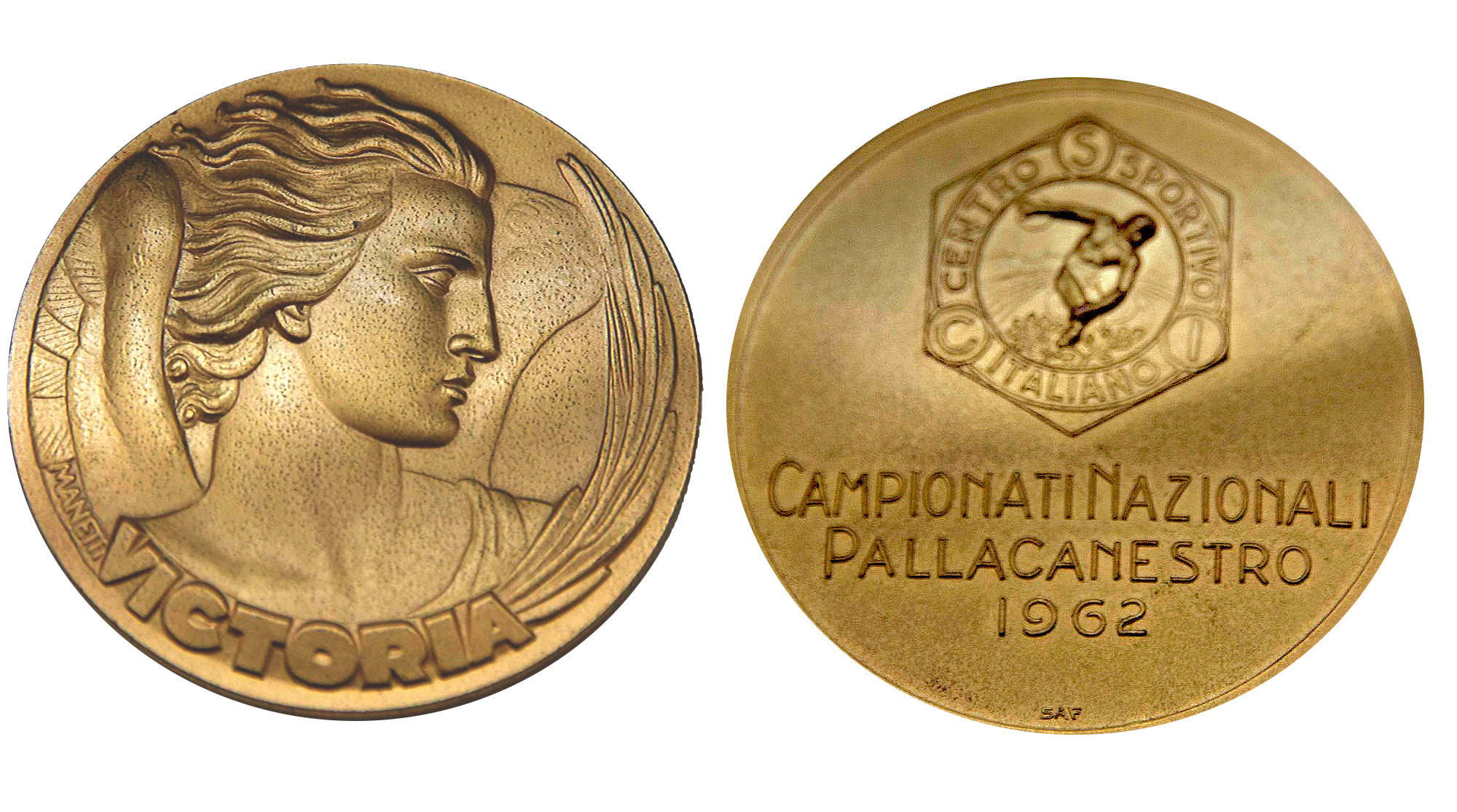 1962 Squadra seconda classificata ai campionati nazionali di pallacanestro